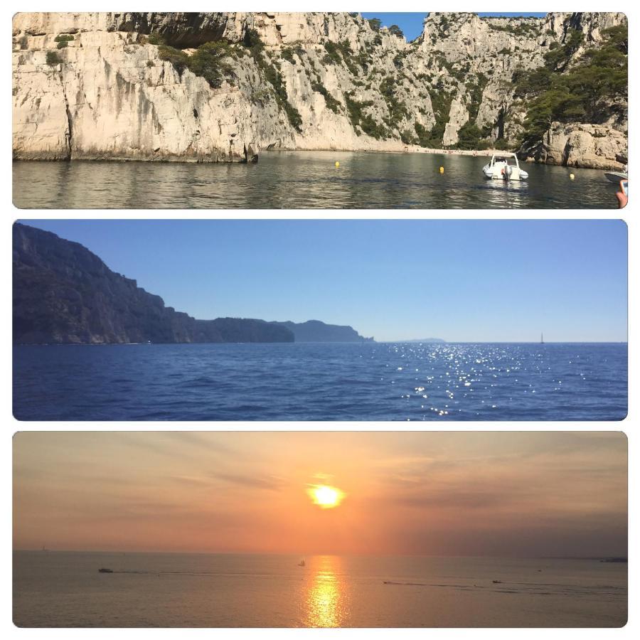Cassis, Le Grand Bleu, Triplex Vue Mer, Port Plage 10Mn A Pieds Exterior foto
