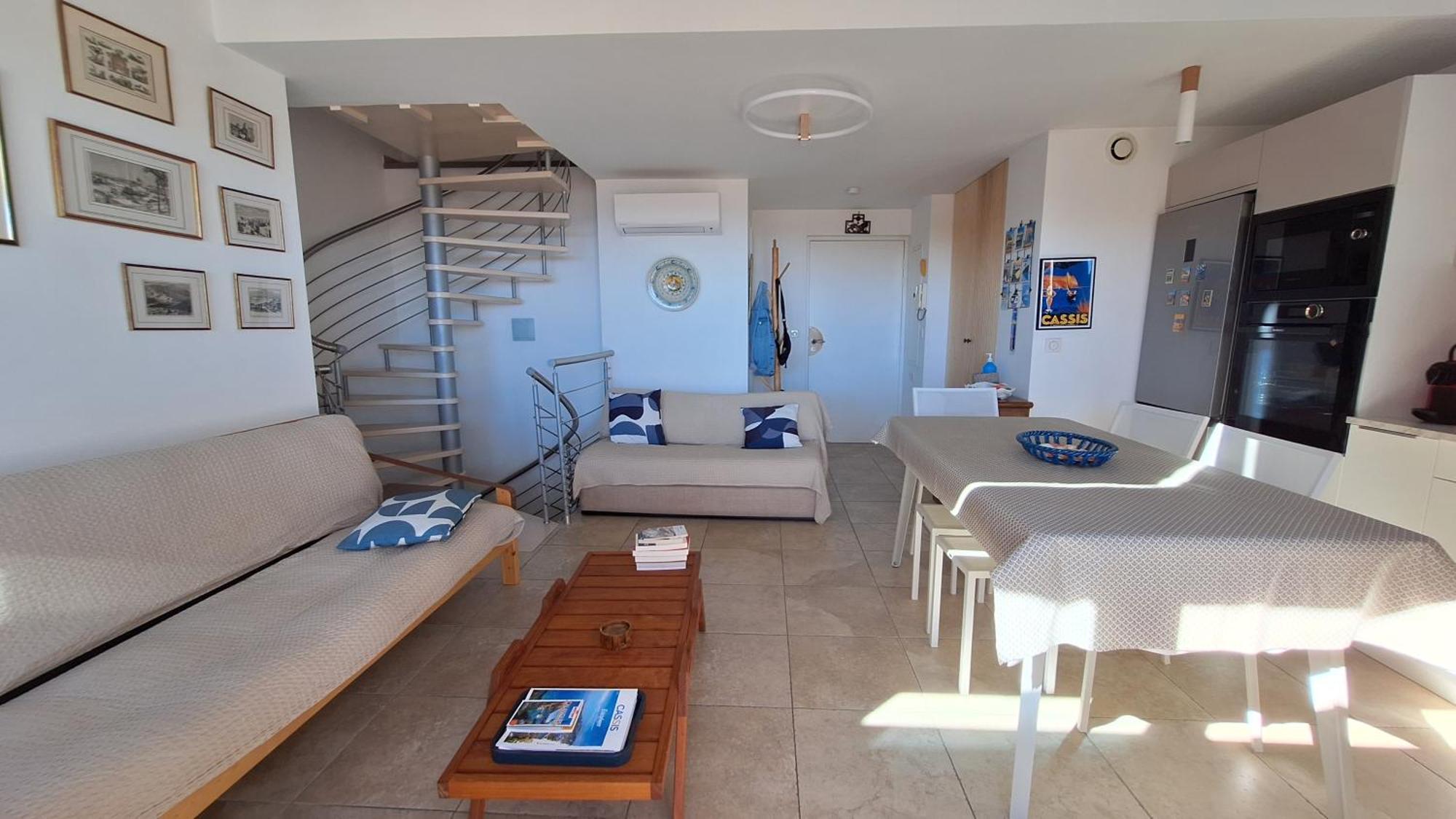 Cassis, Le Grand Bleu, Triplex Vue Mer, Port Plage 10Mn A Pieds Exterior foto