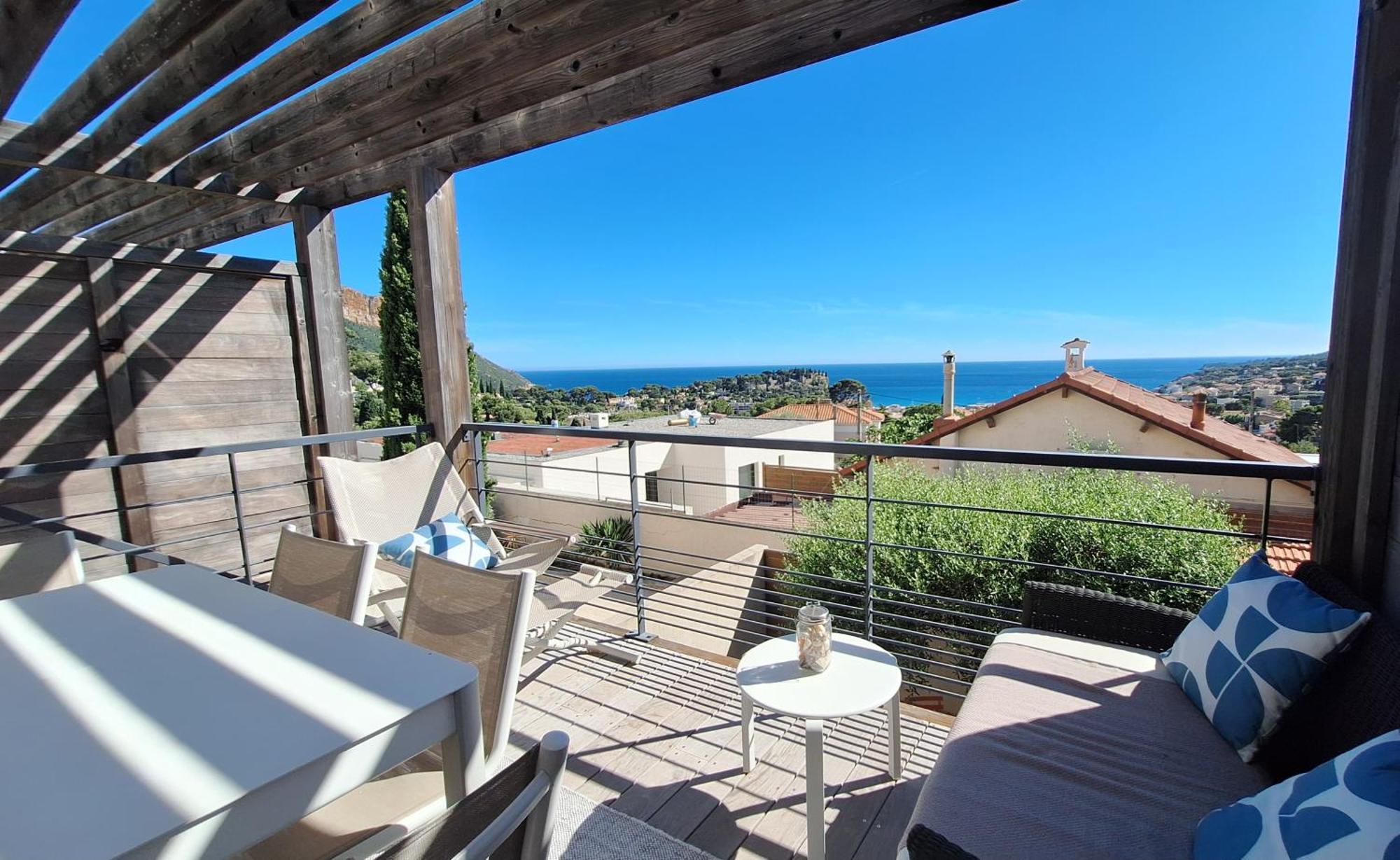 Cassis, Le Grand Bleu, Triplex Vue Mer, Port Plage 10Mn A Pieds Exterior foto